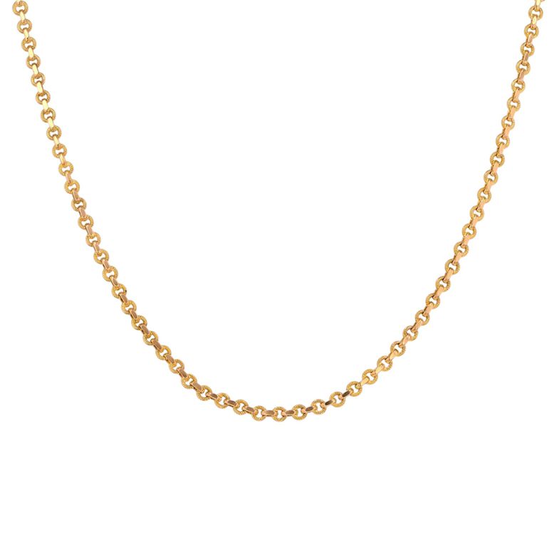 Chaine maille fantaisie or jaune 12.81g Comme neuf -  reconditionné disponible sur Gemme Les Bijoux